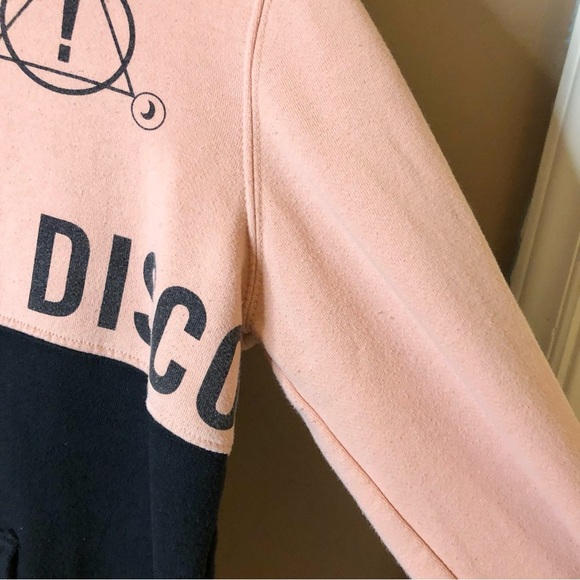 Panic at the‎ Disco Pray for the wicked Colorblock Hoodie Black Pink XS - Picture 5 of 7